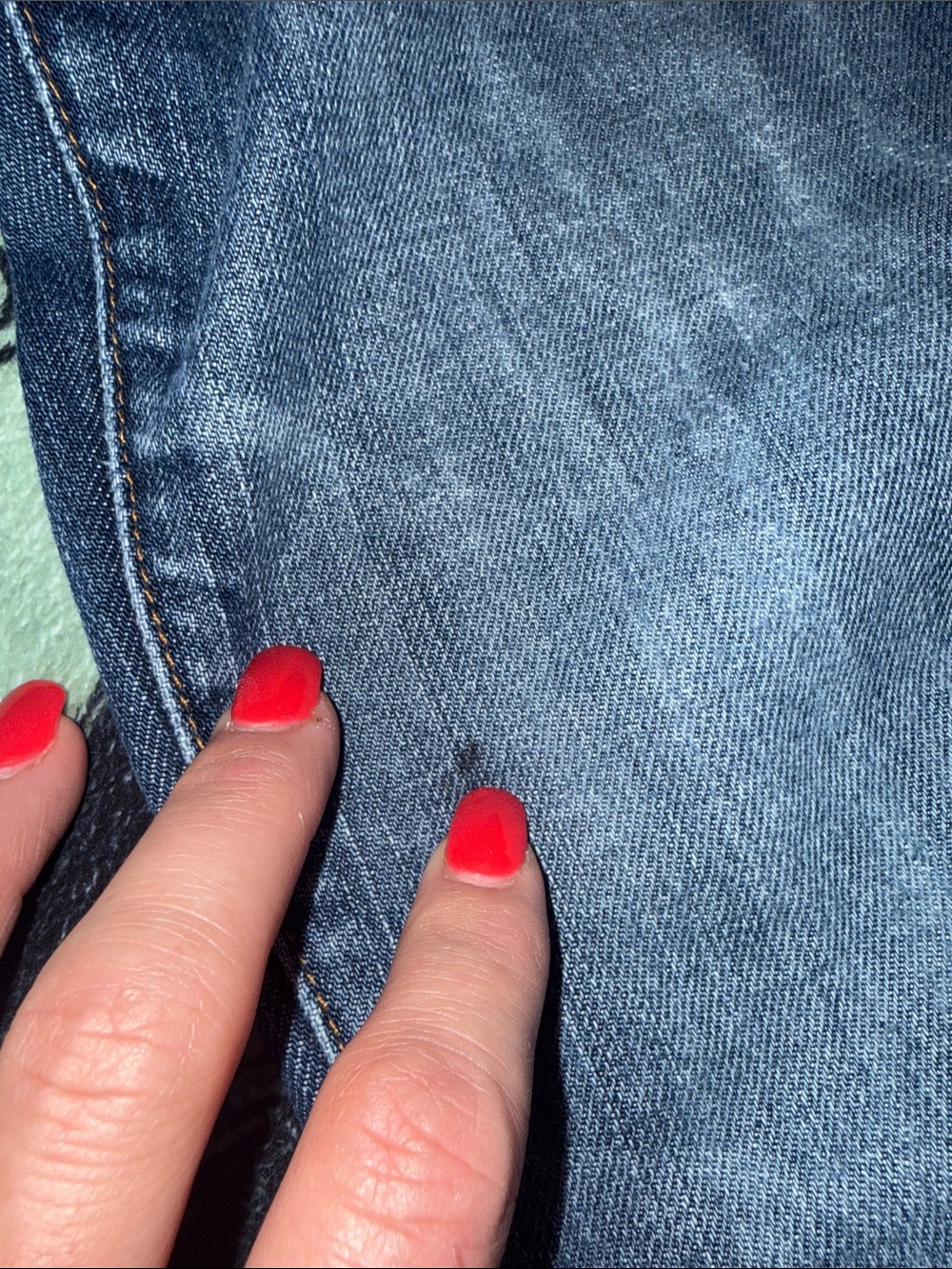 7 For All Mankind Women's Medium Blue Bootcut Jeans - Picture 8 of 10